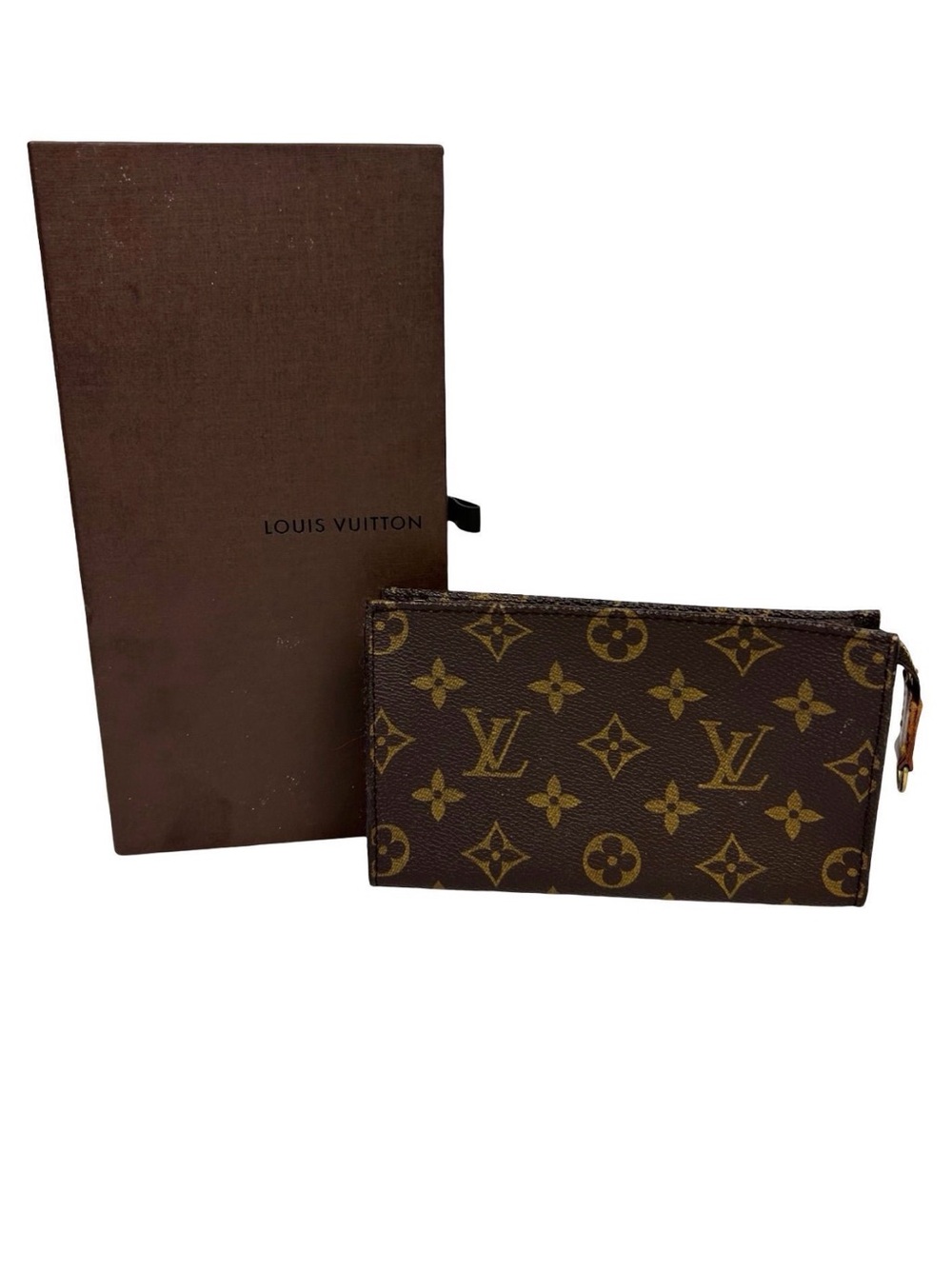 Louis Vuitton Vintage Monogram Petit Bucket Accessory Pouch 1997 + COA